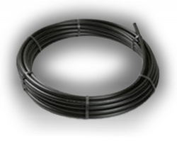 Black MDPE 25mm x 100m Coil